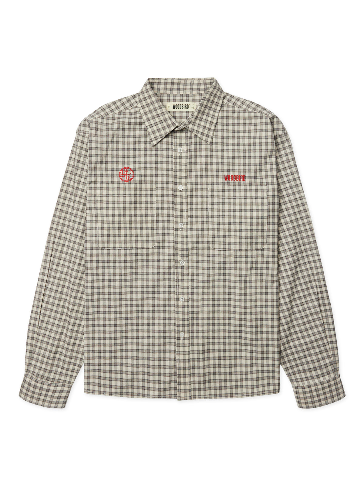 WOODBIRD - WBBUZO EMB CHECK SHIRT