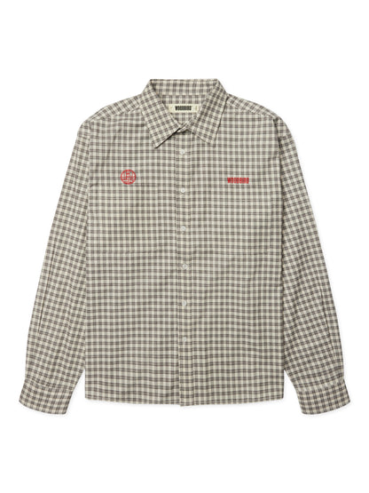 WOODBIRD - WBBUZO EMB CHECK SHIRT