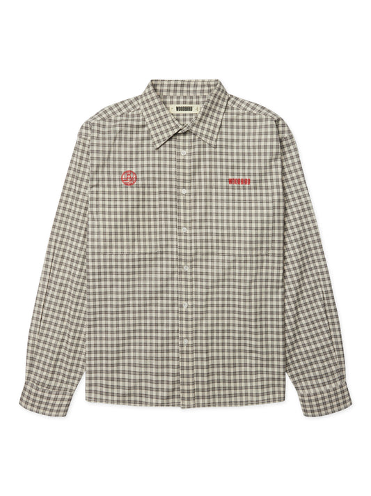 WOODBIRD - WBBUZO EMB CHECK SHIRT