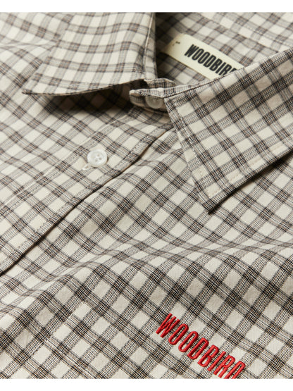 WOODBIRD - WBBUZO EMB CHECK SHIRT