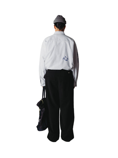 WOODBIRD - WBXING OX WRITING SHIRT