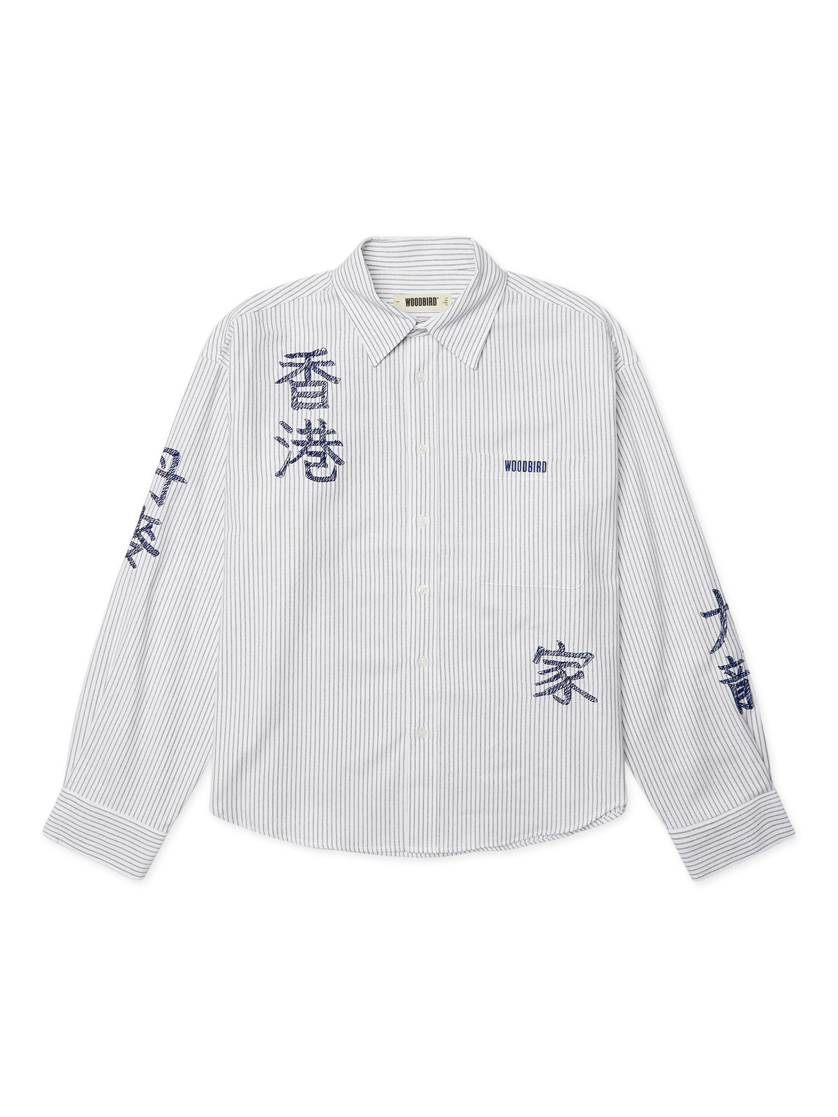 WOODBIRD - WBXING OX WRITING SHIRT