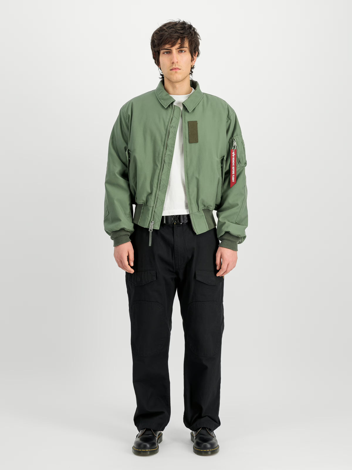 ALPHA INDUSTRIES - CVC VINTAGE LOOSE BOMBER JACKET