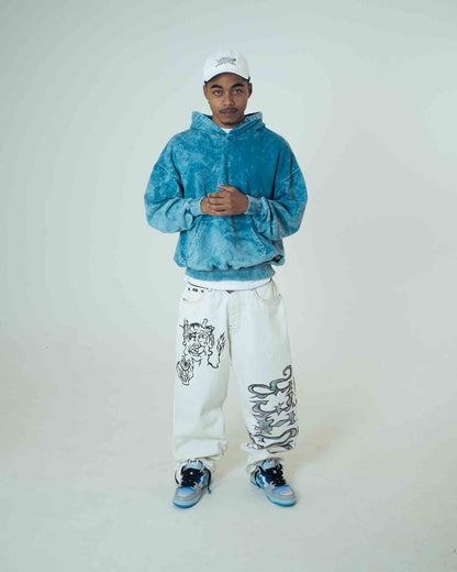 IUTER - B.A.D BAGGY DENIM PANTS