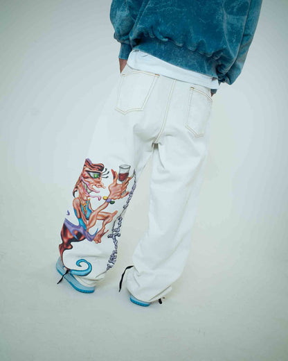 IUTER - B.A.D BAGGY DENIM PANTS
