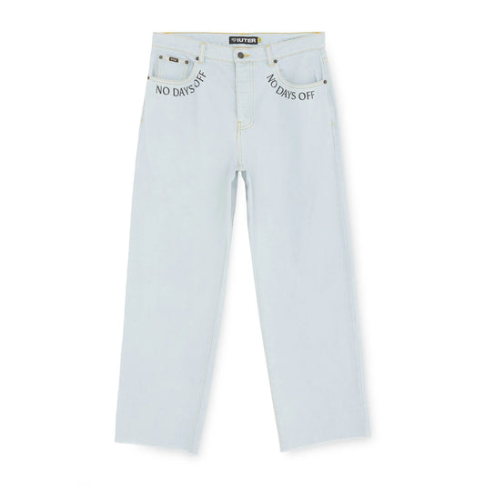 IUTER - FRINGED BAGGY DENIM PANTS