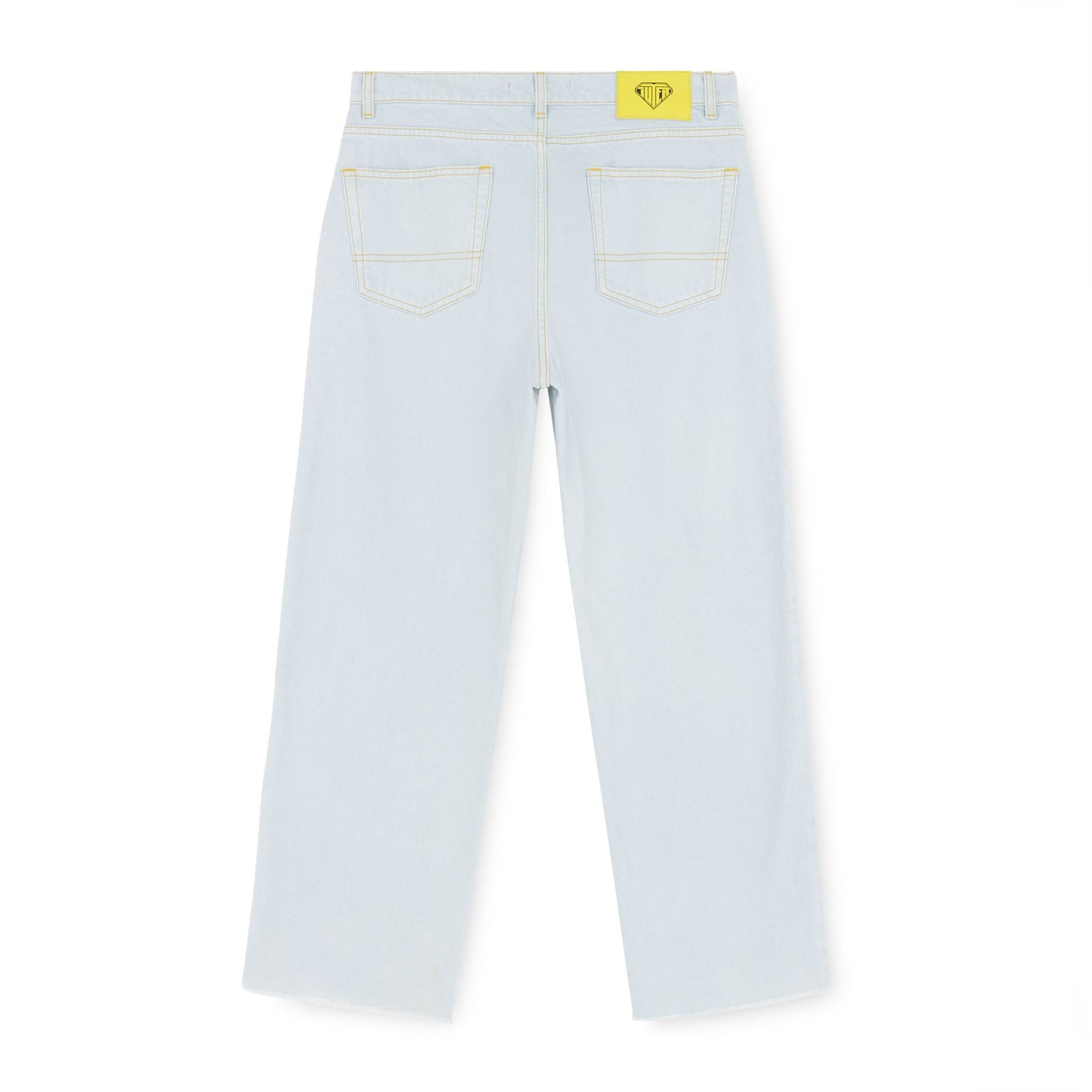 IUTER - FRINGED BAGGY DENIM PANTS