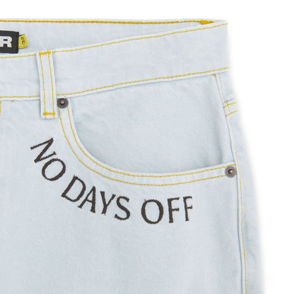 IUTER - FRINGED BAGGY DENIM SHORTS