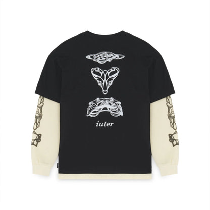 IUTER - BIJOUX WAFFLE DOUBLE LS TEE