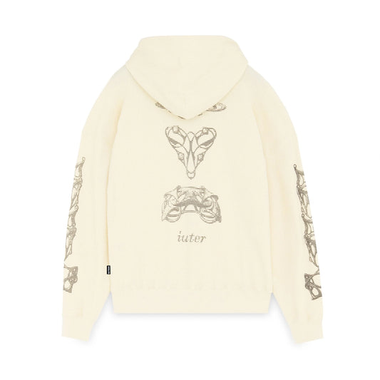 IUTER - BIJOUX WAFFLE ZIP HOODIE