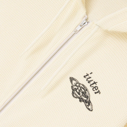 IUTER - BIJOUX WAFFLE ZIP HOODIE