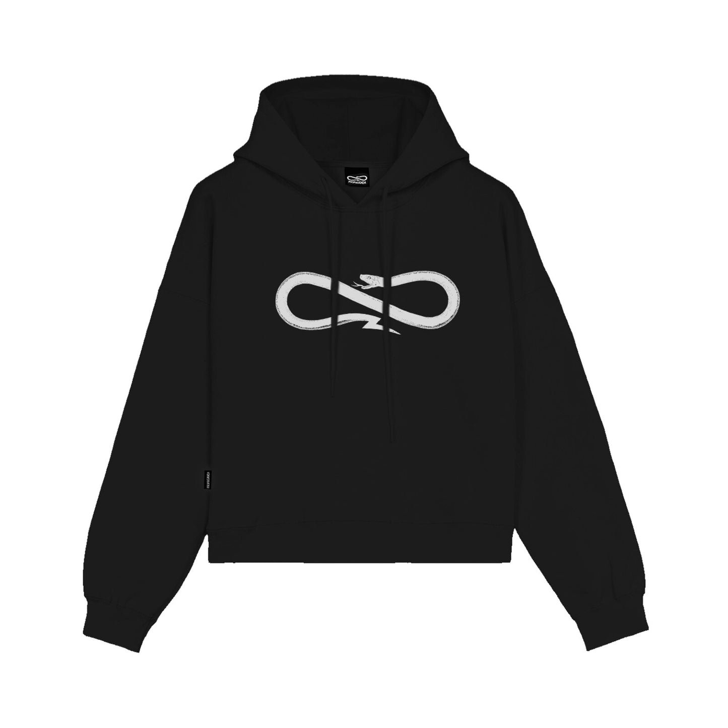 PROPAGANDA - LOGO WOMAN CROP HOODIE