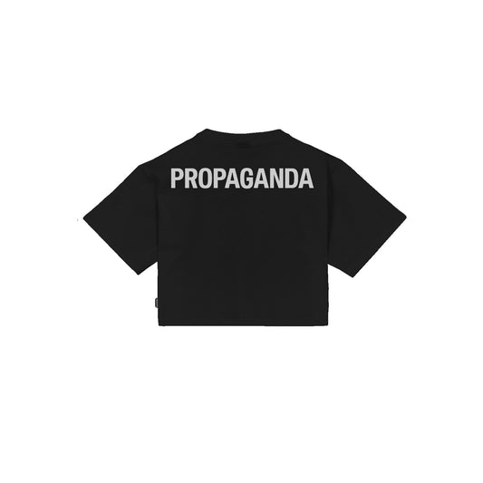 PROPAGANDA - LOGO WOMAN CROP TEE