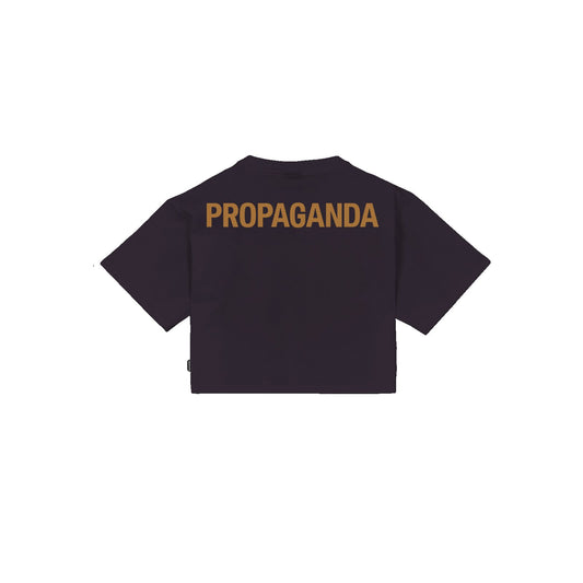 PROPAGANDA - LOGO WOMAN CROP TEE