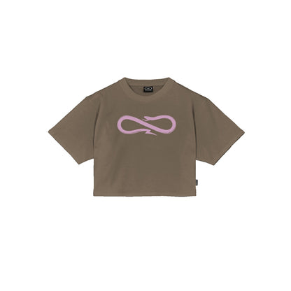 PROPAGANDA - LOGO WOMAN CROP TEE