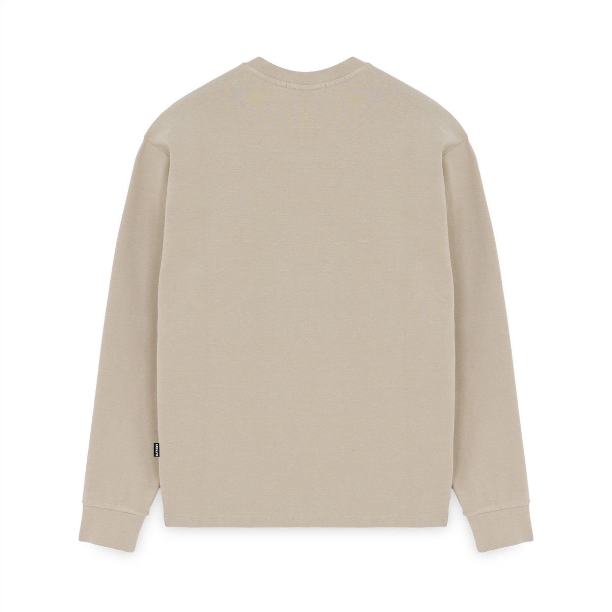 IUTER - LABEL RIBBED LS TEE