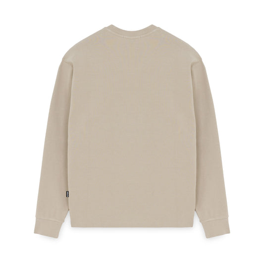 IUTER - LABEL RIBBED LS TEE