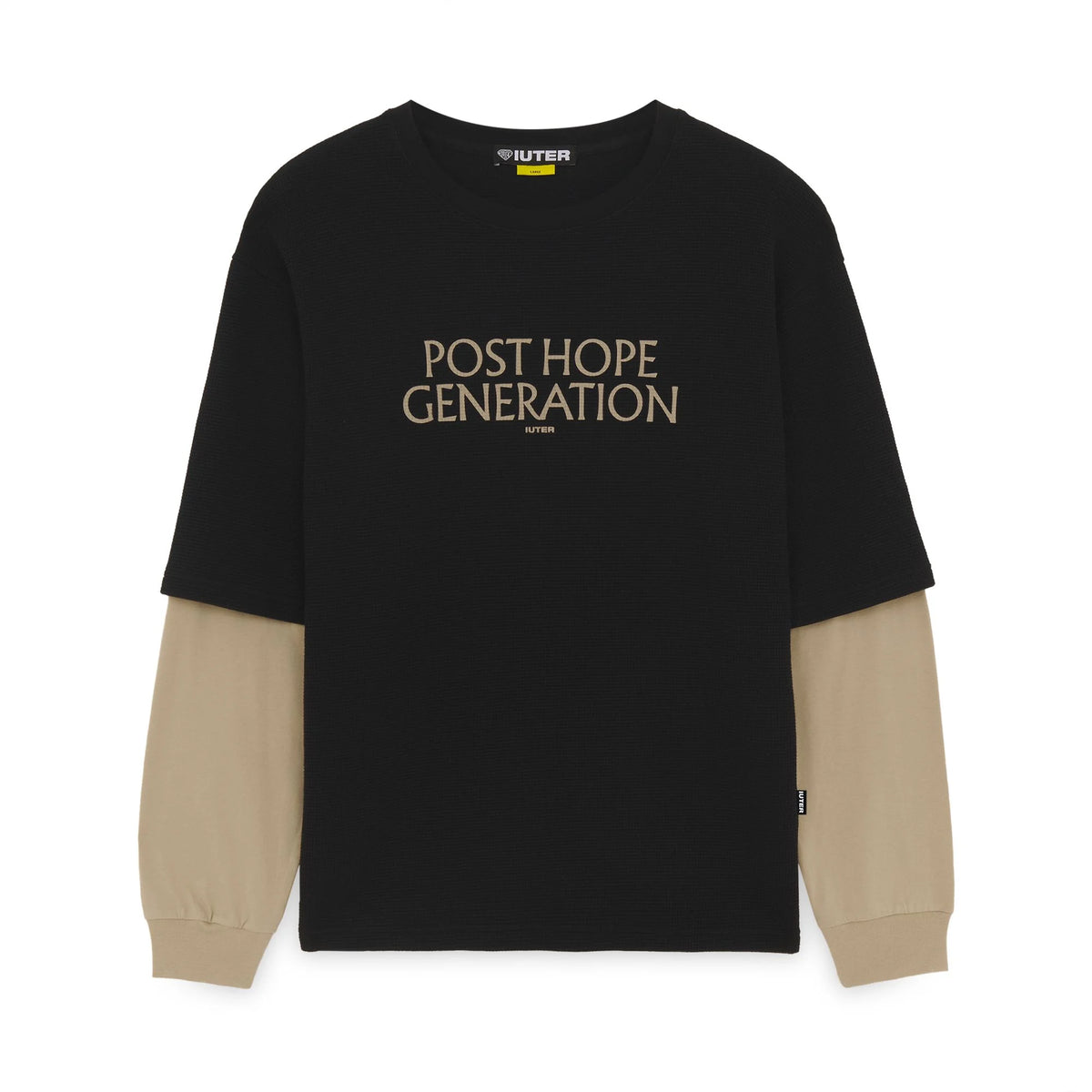 IUTER - HOPE DOUBLE SLEEVE LS TEE