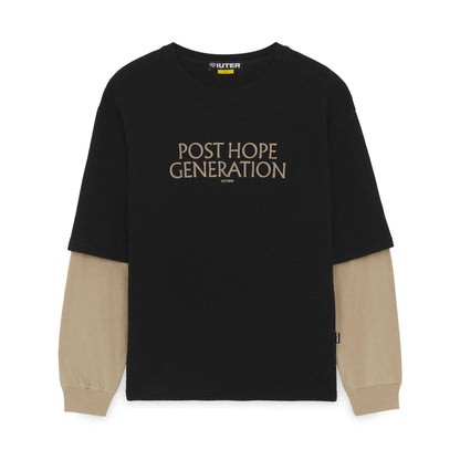 IUTER - HOPE DOUBLE SLEEVE LS TEE