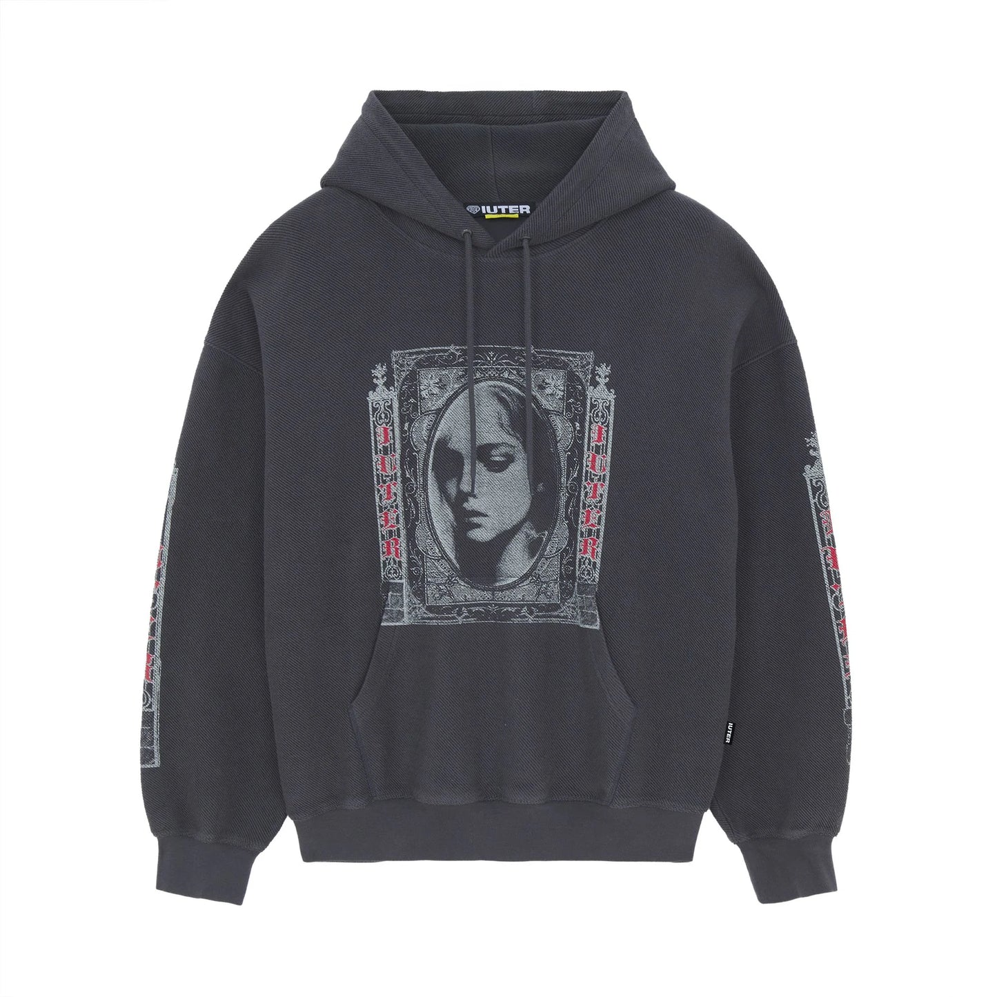 IUTER - FALLEN LOVE REVERSE HOODIE