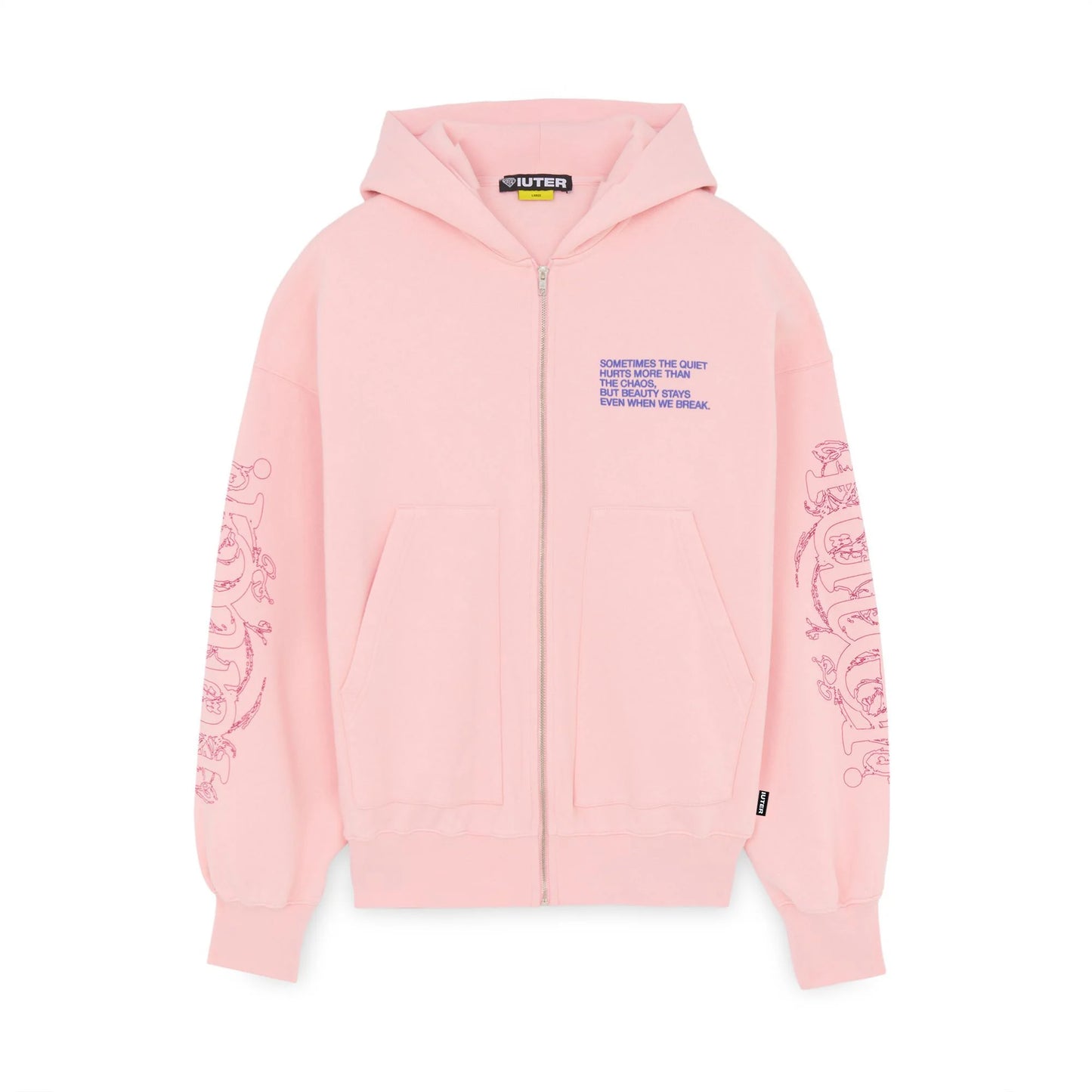 IUTER - CHAOS ZIP HOODIE