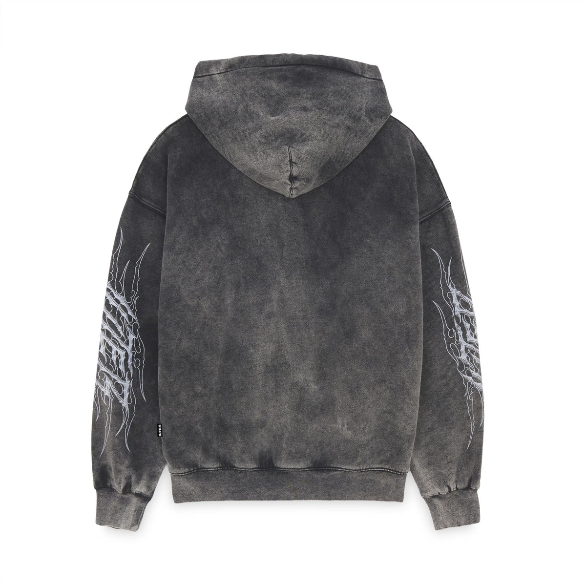IUTER - TRIBAL MARBLE ZIP HOODIE