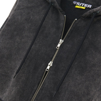 IUTER - TRIBAL MARBLE ZIP HOODIE