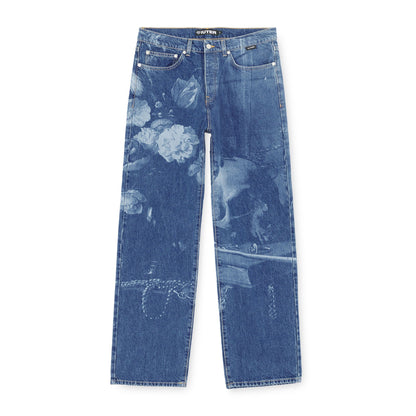 IUTER - STILL LIFE LOOSE DENIM PANTS