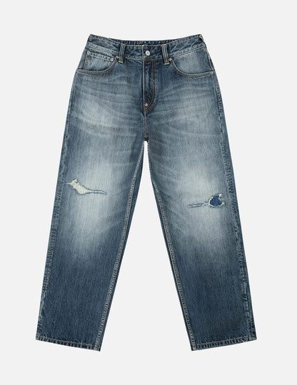 EVISU - PINK DAICOCK RIPPED JEANS