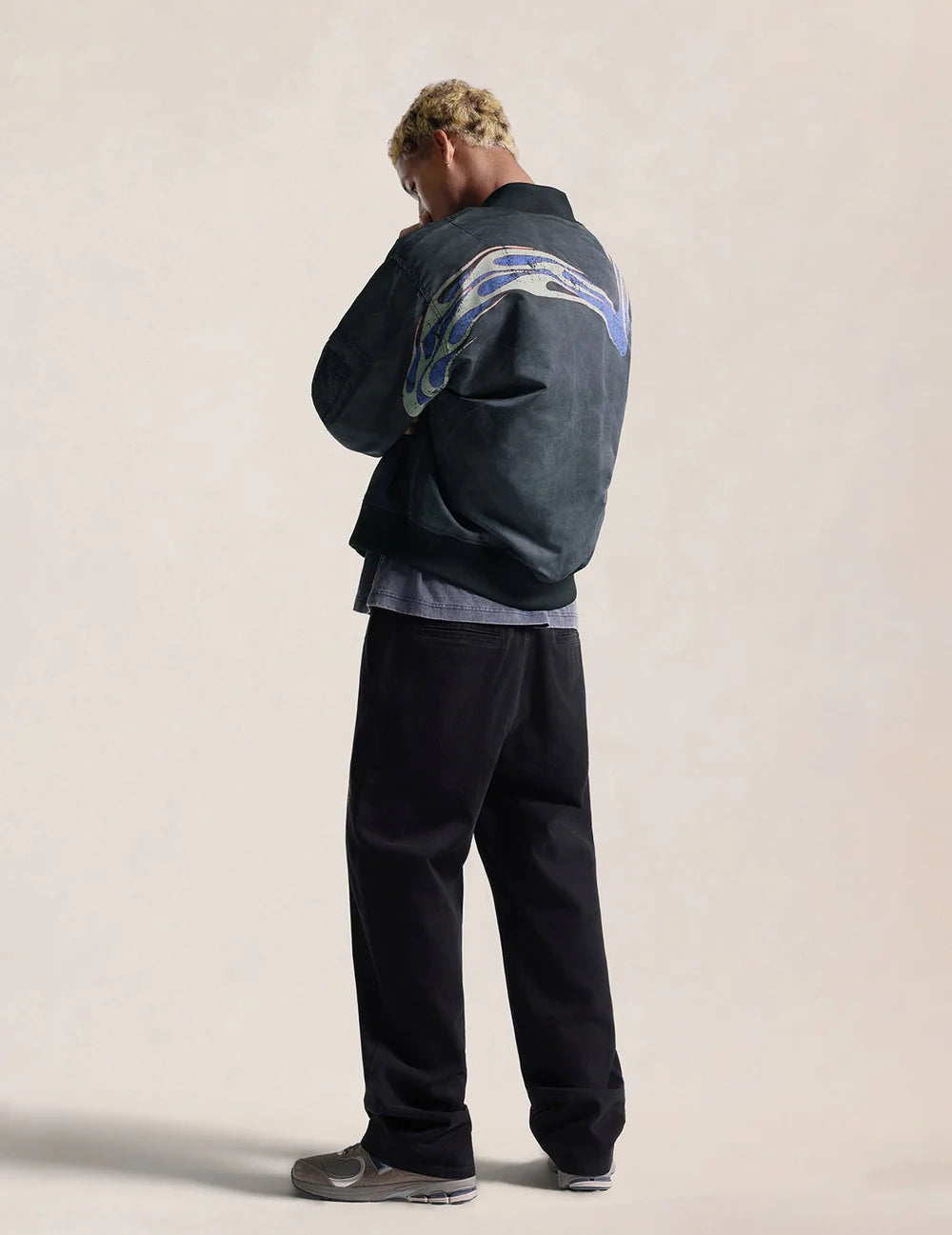 EVISU - 3M THINSULATE™ INSULATED FIRE DAICOCK MA-1 FLIGHT JACKET