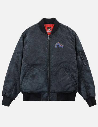 EVISU - 3M THINSULATE™ INSULATED FIRE DAICOCK MA-1 FLIGHT JACKET