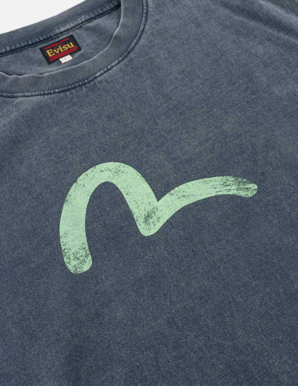 EVISU - EBISU & SEAGULL PRINT T-SHIRT