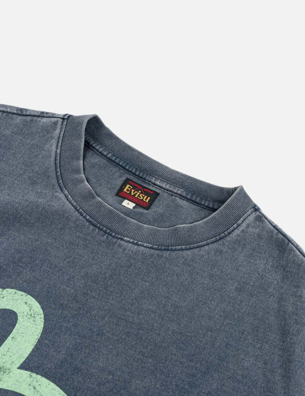 EVISU - EBISU & SEAGULL PRINT T-SHIRT