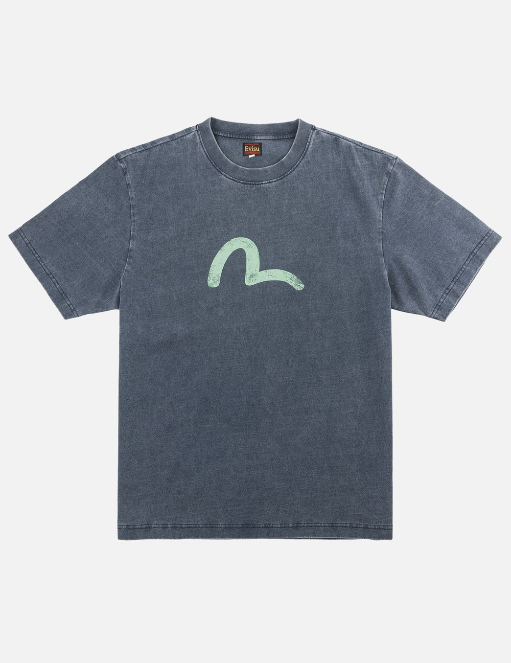 EVISU - EBISU & SEAGULL PRINT T-SHIRT