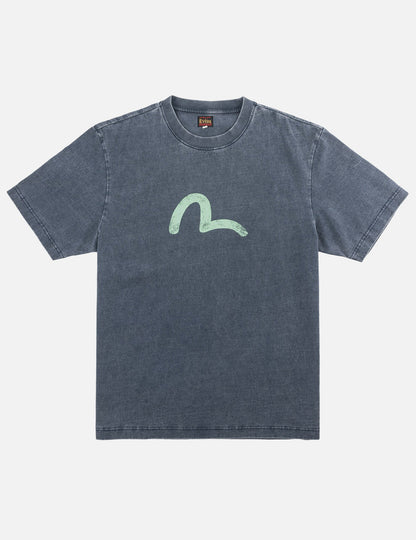 EVISU - EBISU & SEAGULL PRINT T-SHIRT