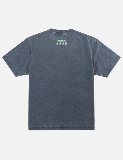 EVISU - EBISU & SEAGULL PRINT T-SHIRT
