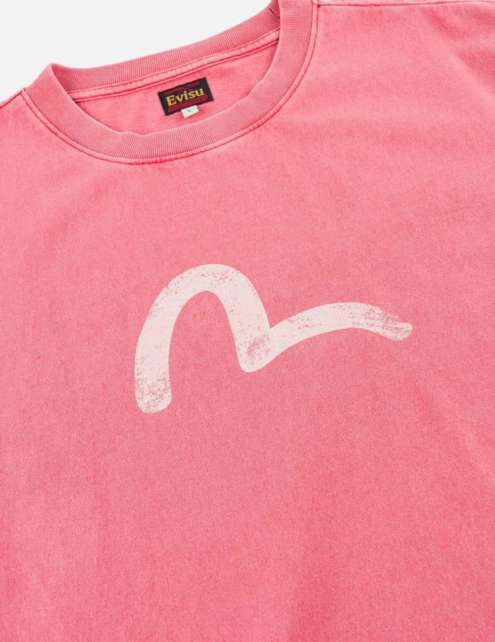 EVISU - EBISU & SEAGULL PRINT T-SHIRT