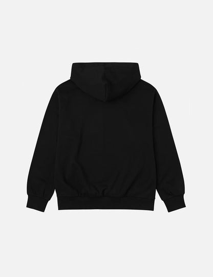 EVISU - SEAGULL PRINT RELAX FIT HOODIE