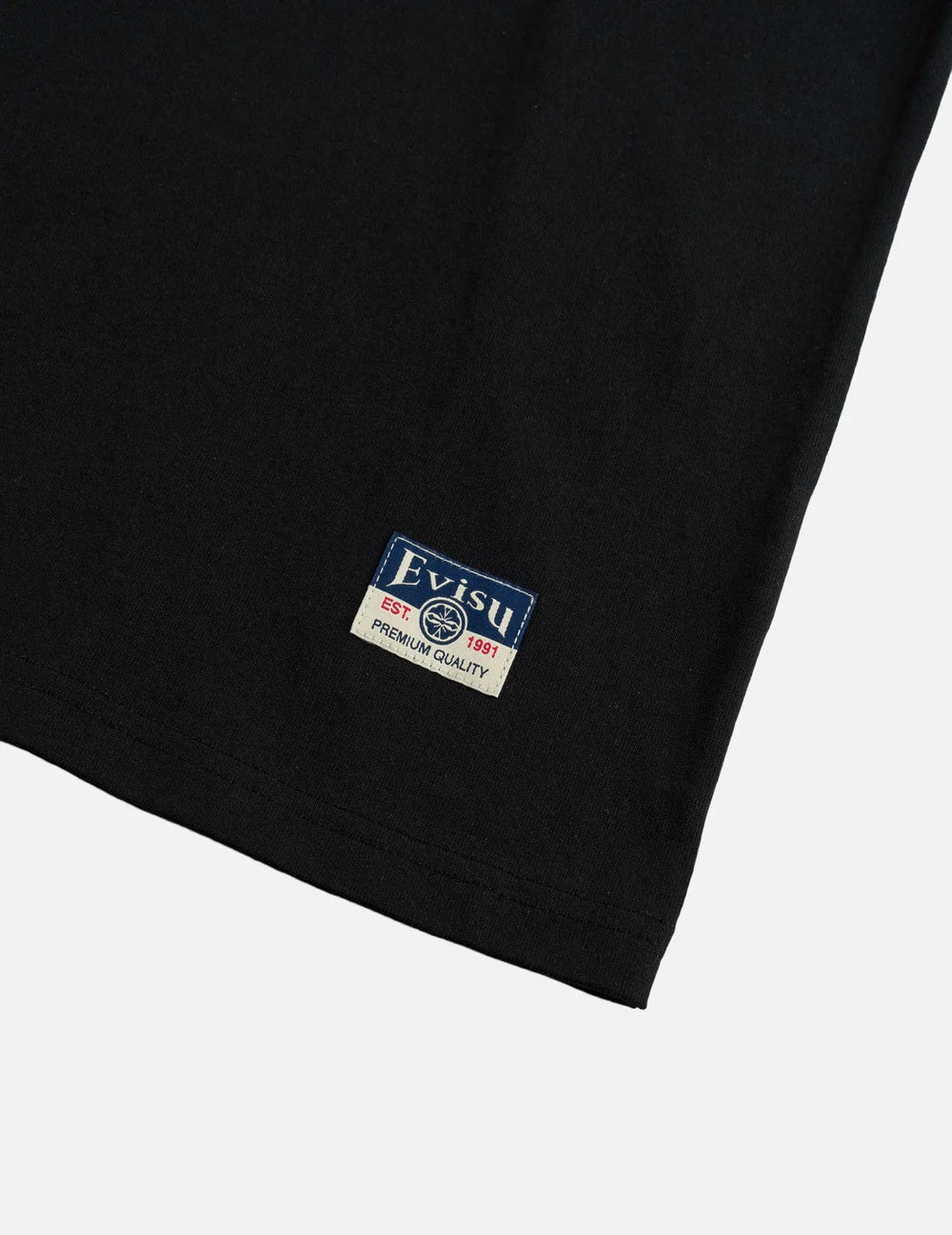 EVISU - DARUMA PRINT FAUX LAYERED LONG-SLEEVE T-SHIRT