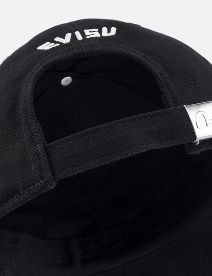 EVISU - SEAGULL AND LOGO EMBROIDERY CAP
