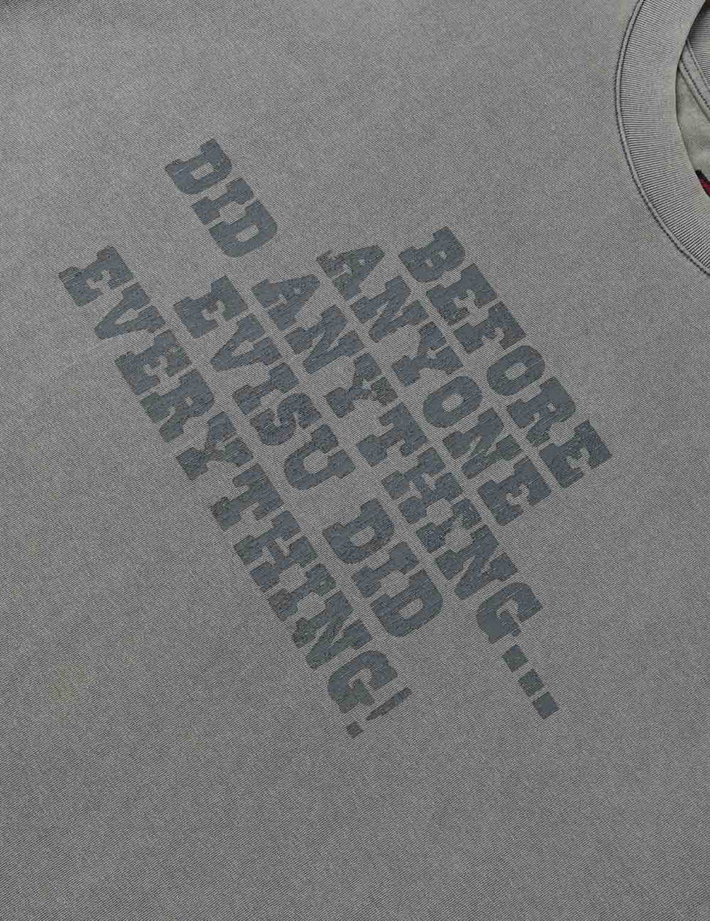 EVISU - REVERSED SEAGULL SLOGAN LONG-SLEEVE T-SHIRT