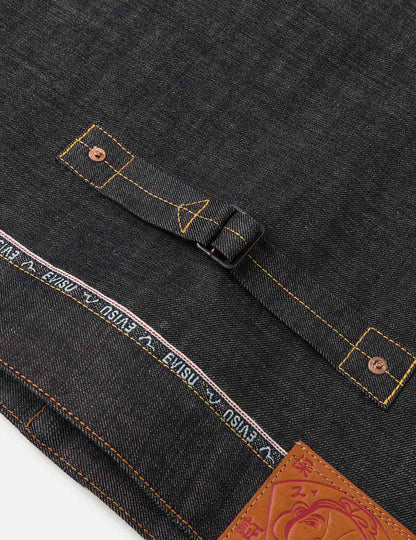EVISU - LOGO SEAGULL EMBROIDERY DENIM JACKET