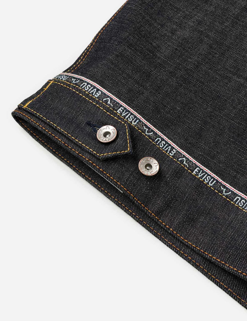 EVISU - LOGO SEAGULL EMBROIDERY DENIM JACKET