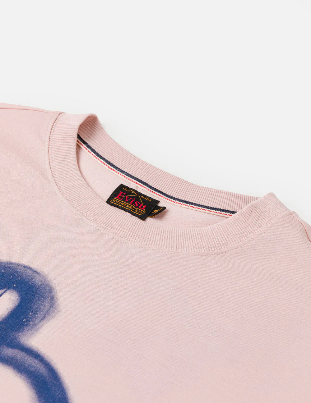 EVISU - ANGEL GRAFFITI SLOGAT T-SHIRT
