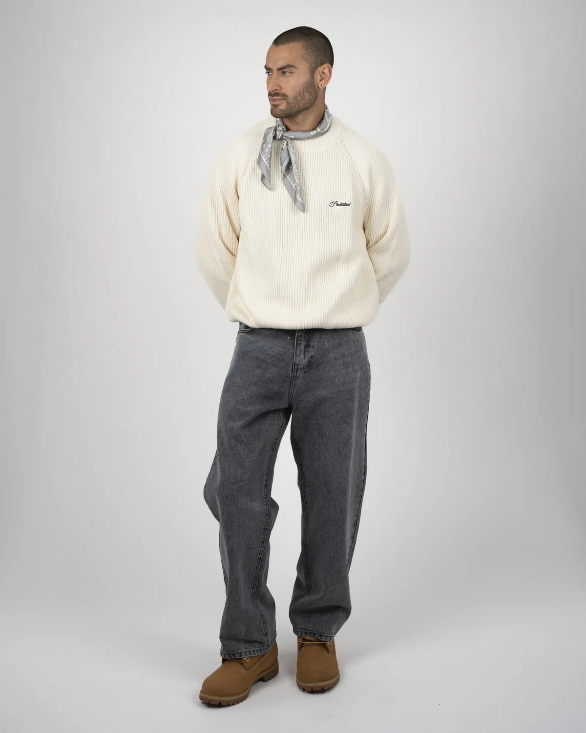 PROHIBITED - CAMPUS KNIT SWEATER