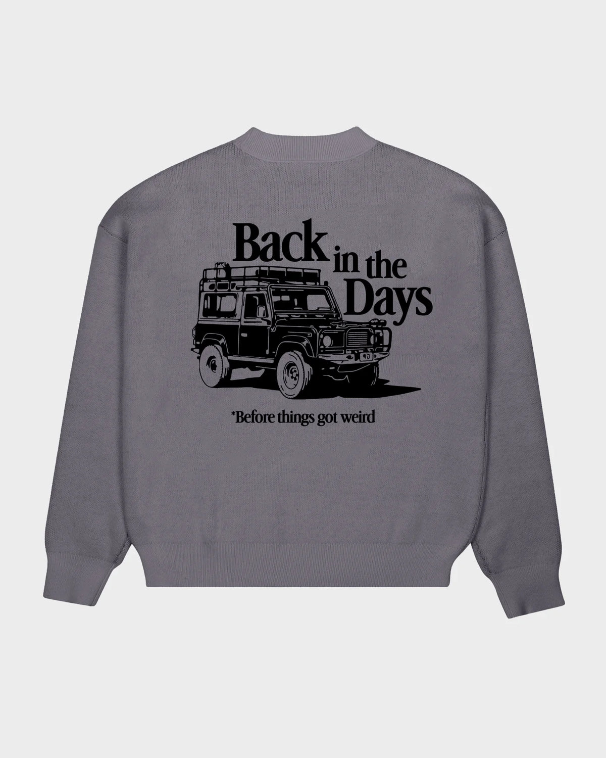PROHIBITED - BACK IN THE DAYS KNIT
