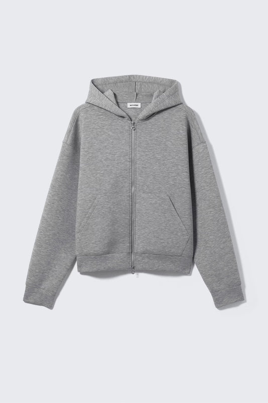 WEEKDAY - SIMON SCUBA ZIP HOODIE