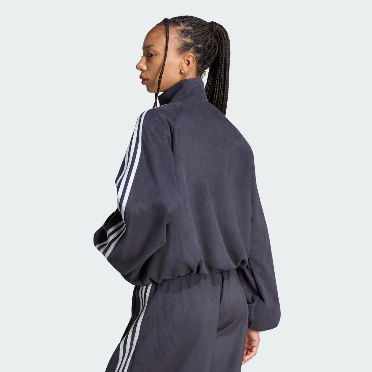 ADIDAS ORIGINALS - ADILENIUM SEASON 6 FAUX SUEDE TRACK TOP