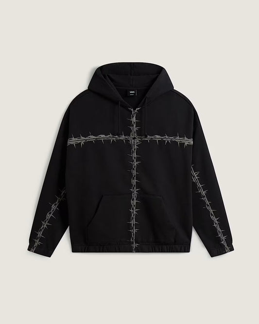 VANS - A.O.D. BY SLAM JAM T ZIPPED HOODIE