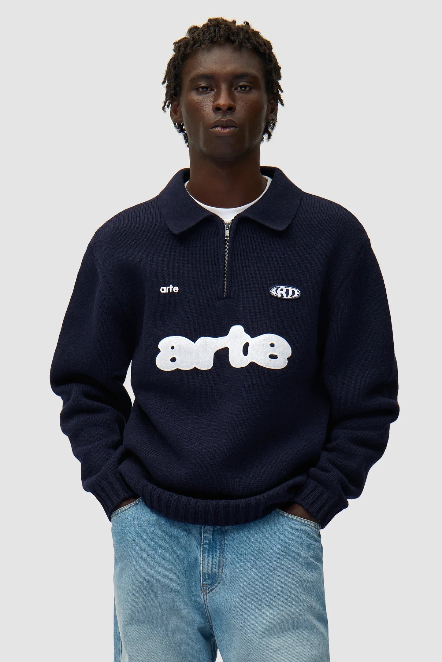 ARTE - POLO SWEATER
